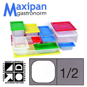 Lid-Polyprop Gastronorm 1/2 Blue