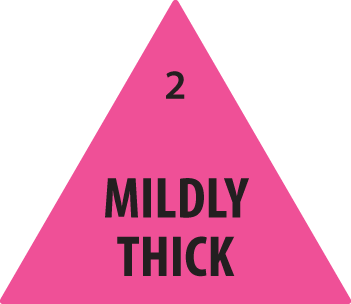 Label Removable 30mm Triangle Mildly Thick (Pink)  (500/roll)