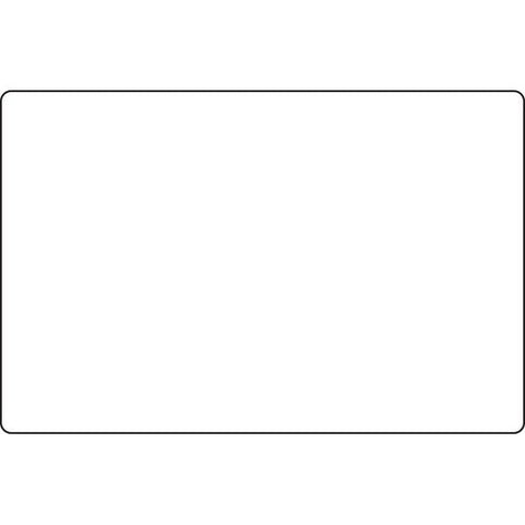 Label Removable 102 x 47mm Blank  (500/roll)