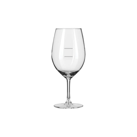 Wine Glass 530ml withDOUBLE POUR LINE @150/250ml LIBBEY Cuvee