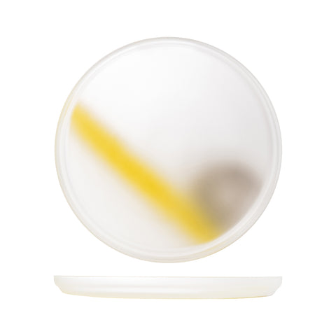 Serving Dish 350mm YELLOW/GREY NUDE Pigmento