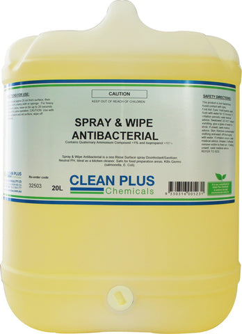 Spray & Wipe Antibacterial 20L