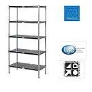 Mantova Post Style Shelving with ABS Shelves