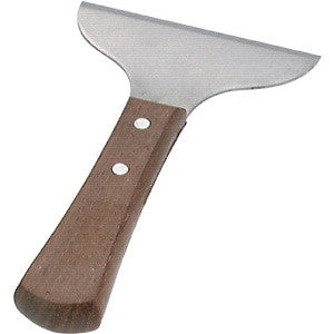 Scraper-Grill Stainless Steel 110X190mm O.A Wood Handle
