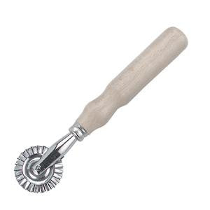 Pastry Wheel-Fluted 3mm "Daily" Wood Handle