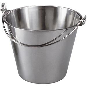 Bucket- Stainless Steel 13.0Lt