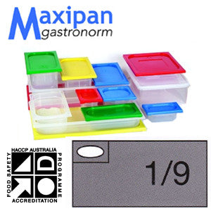 Lid-Polyprop Gastronorm 1/9 Red