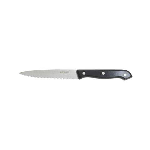 Steak Knife Black Bakelite Hdl 125mmCAVALIER 