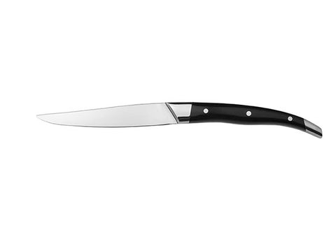 Steak Knife Point Tip Black CAVALIER 
