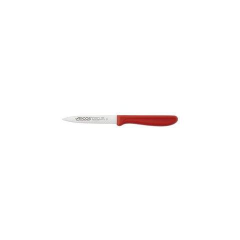 Paring Knife Red Handle 100mm Serrated RED HANDLE ARCOS Genova
