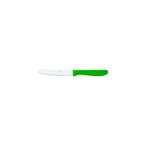 Paring/Steak Knife Green Handle 110mm Serrated GREEN HANDLE ARCOS Genova