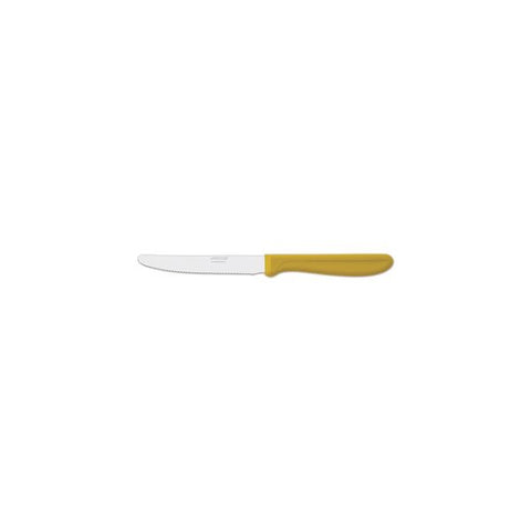 Paring/Steak Knife Yellow Handle 110mm Serrated YELLOW HANDLE ARCOS Genova