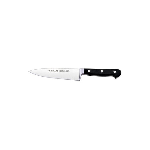 Chef's Knife 160mm BLACK HANDLE ARCOS Clasica
