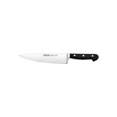 Chef's Knife 210mm BLACK HANDLE ARCOS Clasica