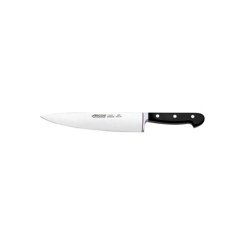 Chef's Knife 230mm BLACK HANDLE ARCOS Clasica