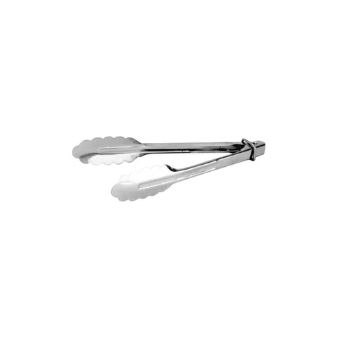 Utility Tong Stainless Steel H.D with Clip 250mm TRENTON 
