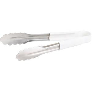 Tong-Utility Stainless Steel - White
