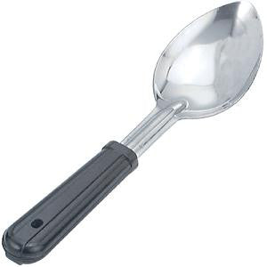 Basting Spoon-Stainless Steel Poly Handle Solid 11"