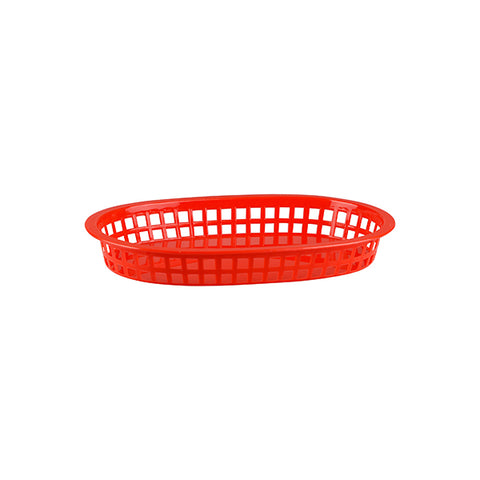 Bread Basket Polypropelene Rect. 270x180x40mm RED MODA 