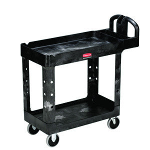 Rubbermaid 4500-88 2-Shelf Utility Cart Heavy Duty - Small