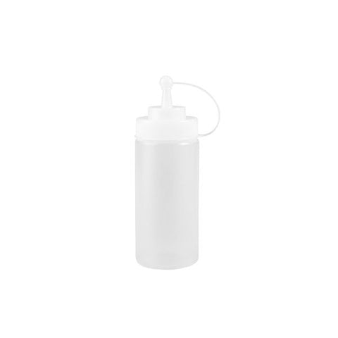 Squeeze Bottle Wide Mouth with Cap 480ml CLEAR TRENTON 
