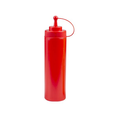 Squeeze Bottle Wide Mouth with Cap 720ml RED TRENTON 