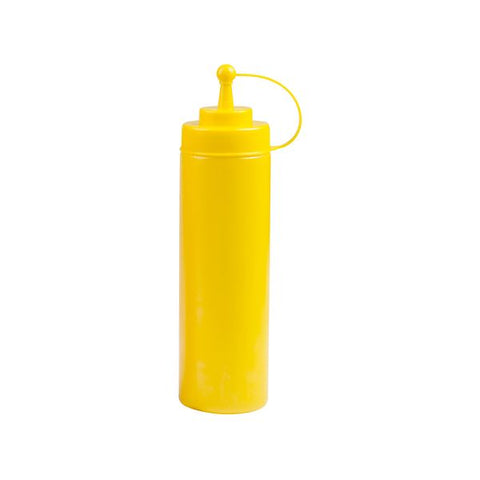 Squeeze Bottle Wide Mouth with Cap 720ml YELLOW TRENTON 
