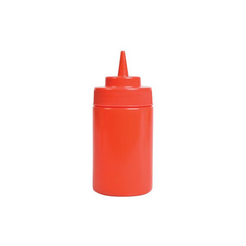 Squeeze Bottle Wide Mouth 360ml RED TRENTON 