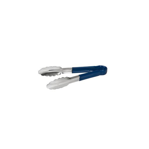 Colour Coded Tong Stainless Steel 230mm BLUE PVC HANDLE TRENTON 