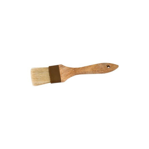Pastry Brush - Plastic Band, Natural Bristle, 50mm WOOD HANDLE |TRENTON Sales QTY: 12 Price: Per Each