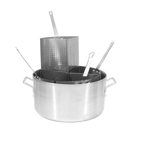 Pasta Cooker Set Alum. With 4 Stainless Steel Inserts CATERCHEF 