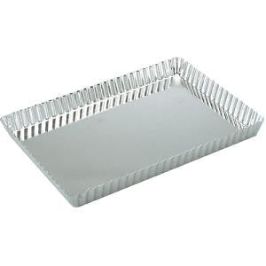 Quiche Pan-Rectangular Fluted  Loose Base