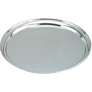 Tray-Round Stainless Steel 400mm