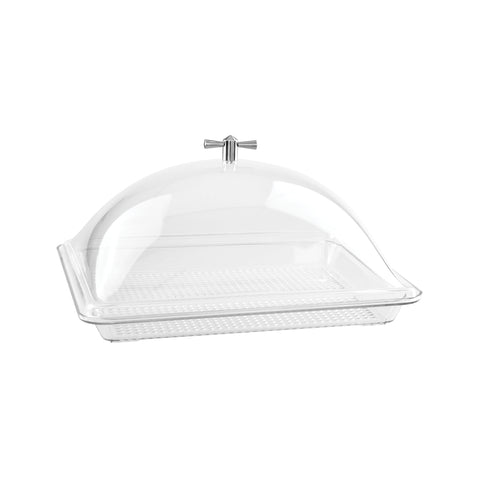 Rect. Dome Cover 400x290mm CLEAR POLYCARBONATE ALKAN ZICCO 