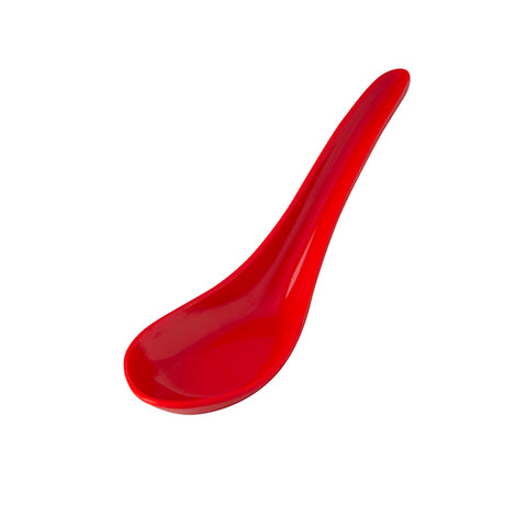 Chinese Spoon 150mm RED RYNER Melamine 
