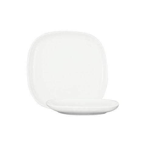 Square Coupe Plate 250mm WHITE RYNER Tableware 