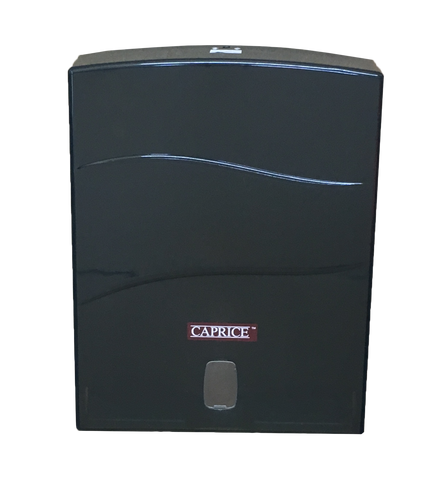 Caprice Towel Dispenser ( Black Plastic ) to suit CPP 2324CW hand towels