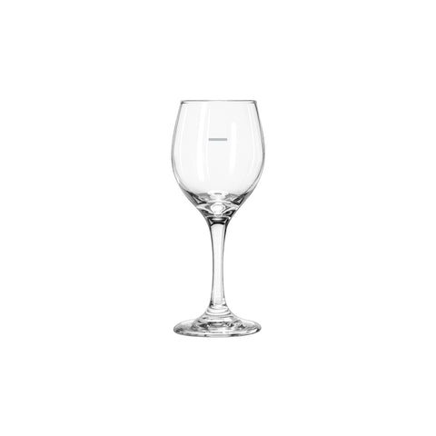 White Wine Glass 237ml withPOUR LINE @ 150ml LIBBEY Perception