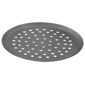 Perforated 9" Alusteel Pizza Tray