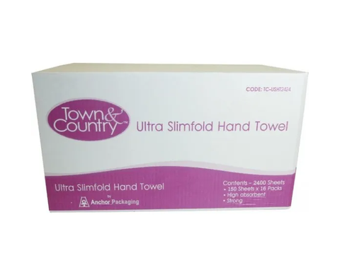 Town & Country Ultra Slimfold Hand Towel