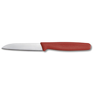 Victorinox Paring Knife Straight 8cm - Red