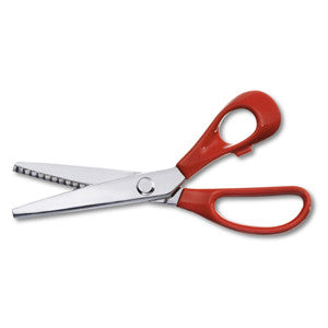 Victorinox Pinking Shears Nickel Plated Blades 21cm - Red