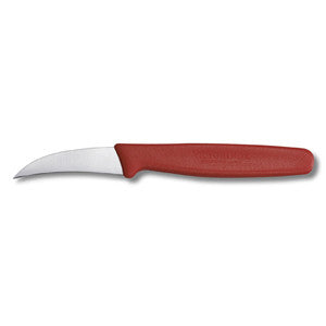 Victorinox Shaping Knife Curved 6cm - Red