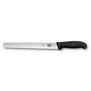 Victorinox Slicing Knife Serrated 25cm - Black