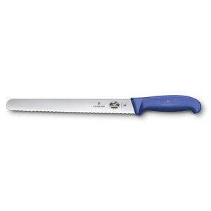 Victorinox Slicing Knife Serrated 25cm - Blue