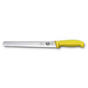 Victorinox Slicing Knife Serrated 25cm - Yellow