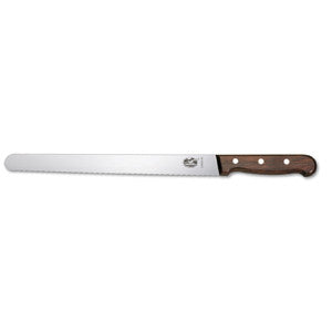 Victorinox Slicing Knife Serrated 30cm - Rosewood