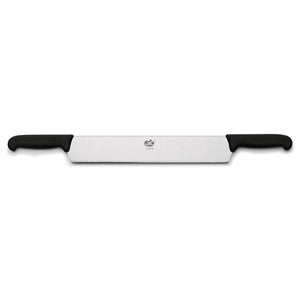 Victorinox Stainless Steel Cheese Knife 2 Handles 36cm - Black