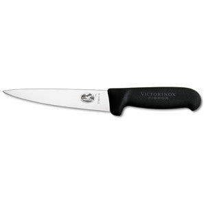 Victorinox Sticking Knife Pointed Tip 16cm - Black