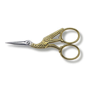Victorinox Stork Embroidery Scissors Gold Plated 9cm